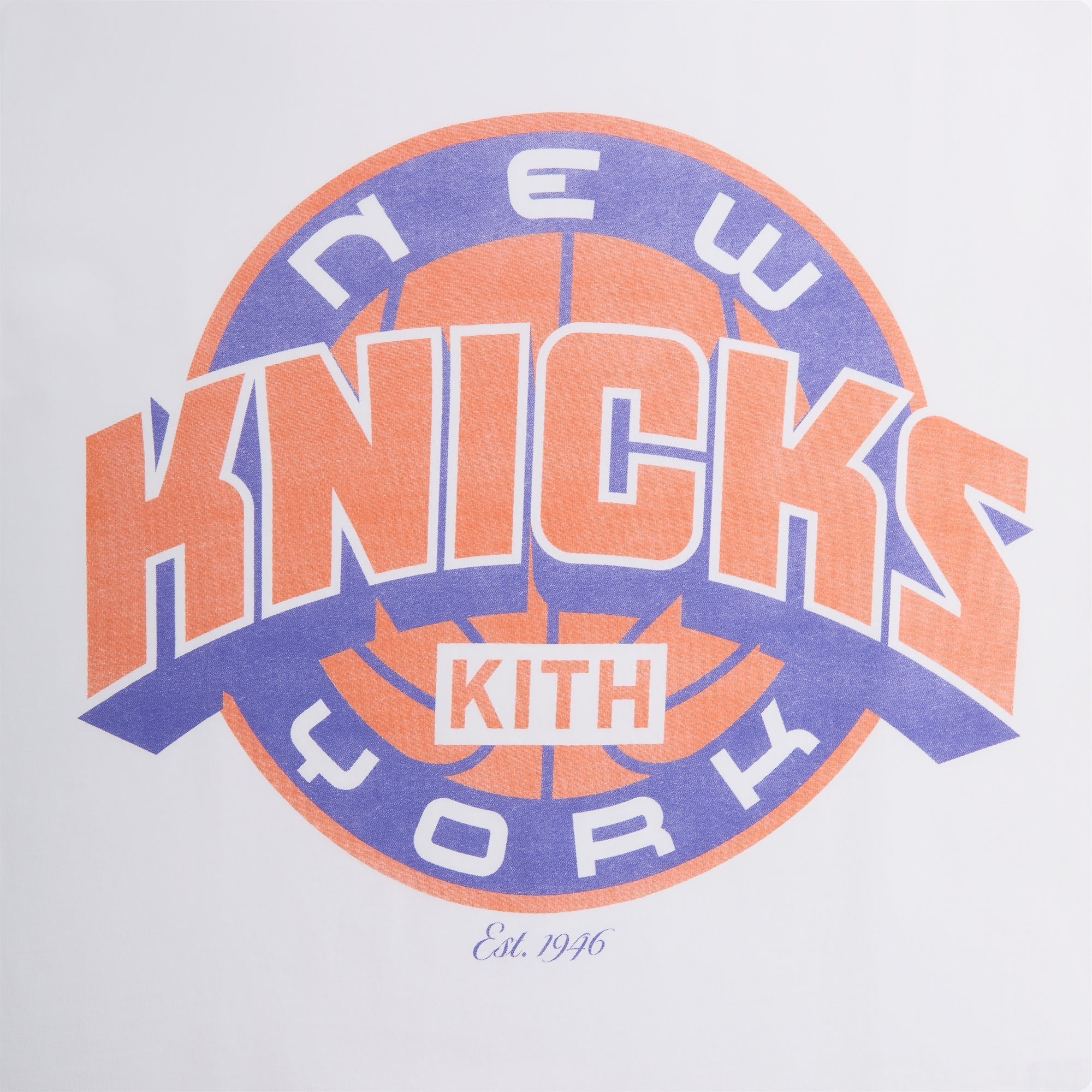☆ KITH x New York Knicks Showtime tee コラボTシャツ ☆ Kith x NBA 'New York Knicks NYK / Showtime' Vintage Tee