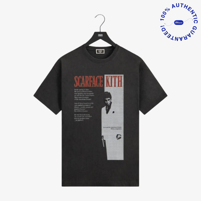 Kith x Scarface 'Film Poster' Vintage Tee Black (SS25) KHM034171-001 | SOLE SERIOUSS [1]