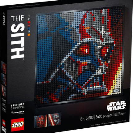 LEGO Art x Disney x Star Wars 'The Sith' Building Kit (31200) - SOLE SERIOUSS (2)