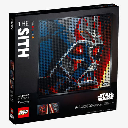 LEGO Art x Disney x Star Wars 'The Sith' Building Kit (31200) - SOLE SERIOUSS (2)