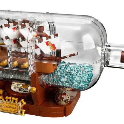 LEGO Ideas 'Ship in a Bottle' Building Kit (92177) - SOLE SERIOUSS (1)