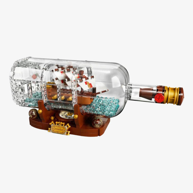 LEGO Ideas 'Ship in a Bottle' Building Kit (92177) - SOLE SERIOUSS (1)