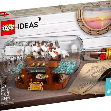 LEGO Ideas 'Ship in a Bottle' Building Kit (92177) - SOLE SERIOUSS (2)