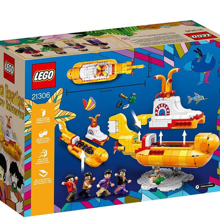 LEGO Ideas x The Beatles 'Yellow Submarine' Building Kit (21306) - SOLE SERIOUSS (3)