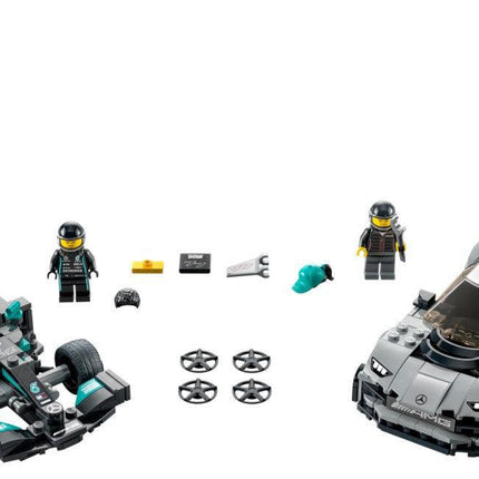 LEGO Speed Champions x Mercedes-Benz 'AMG F1 W12 E Performance & AMG Project One' Building Kit (76909) - SOLE SERIOUSS (2)