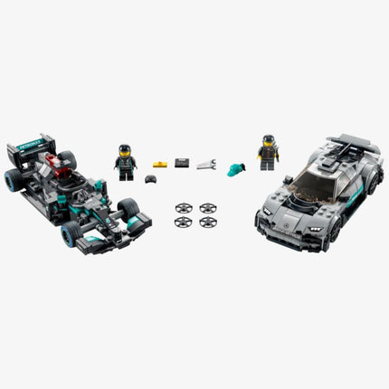 LEGO Speed Champions x Mercedes-Benz 'AMG F1 W12 E Performance & AMG Project One' Building Kit (76909) - SOLE SERIOUSS (2)