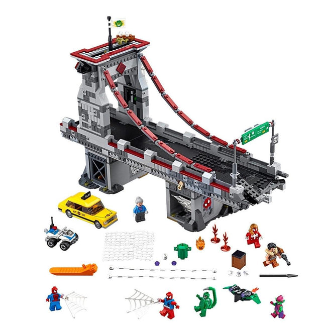 LEGO Super Heroes x Disney x Marvel 'Spider-Man: Web Warriors Ultimate Bridge Battle' Building Kit (76057) - SOLE SERIOUSS (1)