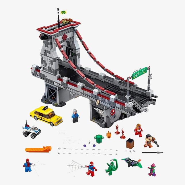 LEGO Super Heroes x Disney x Marvel 'Spider-Man: Web Warriors Ultimate Bridge Battle' Building Kit (76057) - SOLE SERIOUSS (1)