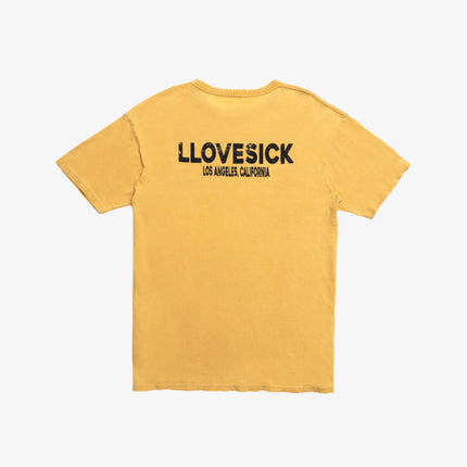 LLovesick 'Borough' Boxy Tee Washed Yellow Dye LL2-122-GLD - SOLE SERIOUSS (2)