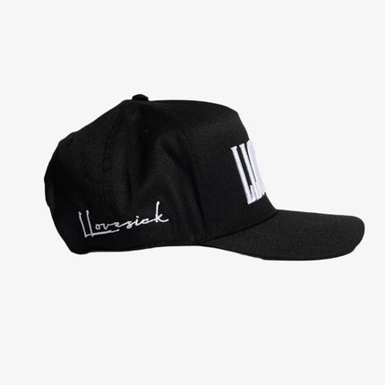 LLovesick 'Classic Logo' 3D Embroidered Snapback Cap Black LL1-101-BLK - SOLE SERIOUSS (2)