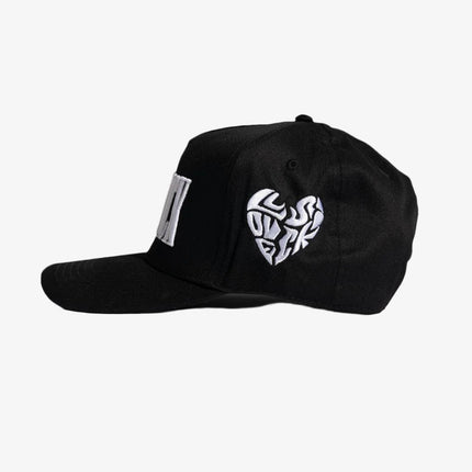 LLovesick 'Classic Logo' 3D Embroidered Snapback Cap Black LL1-101-BLK - SOLE SERIOUSS (3)