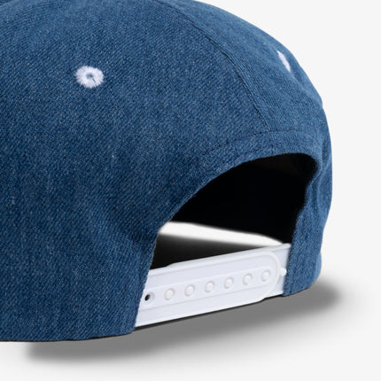 LLovesick 'Classic Logo' Denim Puff Print Snapback Cap Blue LL1-158-DNM - SOLE SERIOUSS (2)