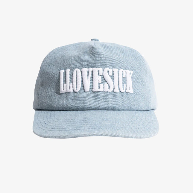 LLovesick 'Classic Logo' Puff Print Snapback Cap Denim Sky LL1-158-SDM - SOLE SERIOUSS (1)