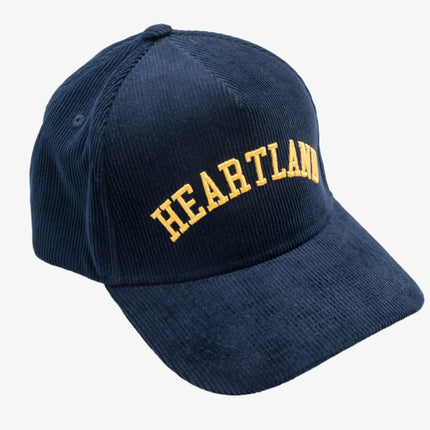 LLovesick 'Heartland' 3D Embroidered Corduroy Snapback Cap Seal Navy Blue LL1-118-SBL - SOLE SERIOUSS (3)