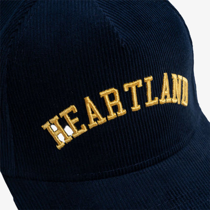 LLovesick 'Heartland' 3D Embroidered Corduroy Snapback Cap Seal Navy Blue LL1-118-SBL - SOLE SERIOUSS (4)