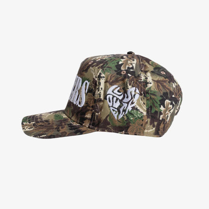 LLovesick 'LLOVERS' 3D Embroidered 5-Panel Snapback Cap Camo LL1-102-TCM - SOLE SERIOUSS (2)