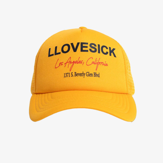 LLovesick 'Starter Pack' 5-Panel Foam Trucker Snapback Cap Gold / Black LL1-104-GLD - SOLE SERIOUSS (1)