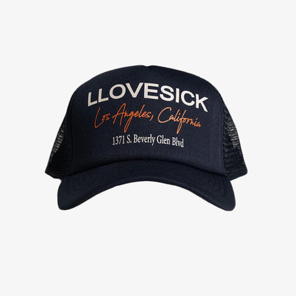 LLovesick 'Starter Pack' 5-Panel Foam Trucker Snapback Cap Navy Blue - SOLE SERIOUSS (1)