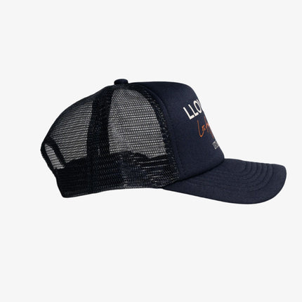 LLovesick 'Starter Pack' 5-Panel Foam Trucker Snapback Cap Navy Blue - SOLE SERIOUSS (2)