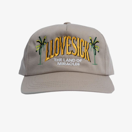 LLovesick 'The Land Of Miracles' 5-Panel Oversized Fit Snapback Cap Khaki LL1-137-KHA - SOLE SERIOUSS (1)