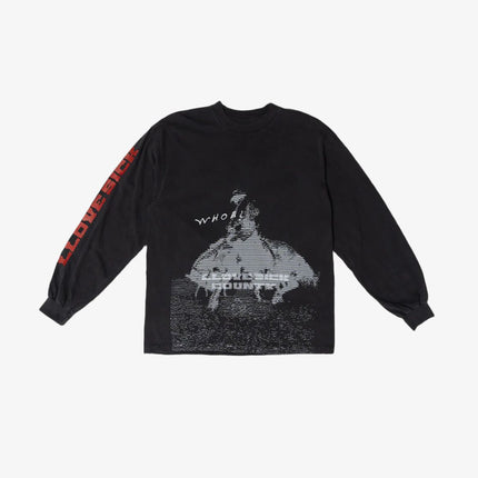 LLovesick 'WHOA!' L/S Graphic Tee Washed Black LL2-149-WSB - SOLE SERIOUSS (1)