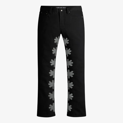 LOSTSHDWS 'DRKSHDWS Sun Logo' Denim Jean Pant Black / Grey - SOLE SERIOUSS (1)