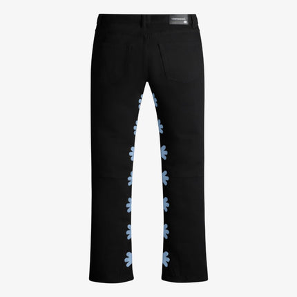 LOSTSHDWS 'DRKSHDWS Sun Logo' Denim Jean Pant Black / Powder Blue (NYC Exclusive) - SOLE SERIOUSS (2)