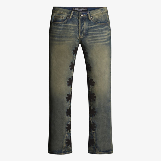 LOSTSHDWS 'DRTY Sun Logo' Denim Jean Pant Graphite - SOLE SERIOUSS (1)