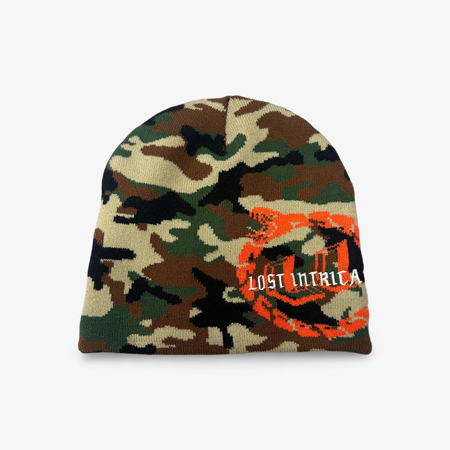 Lost Intricacy Beanie 'Full Circle Snake' Camo - SOLE SERIOUSS (1)