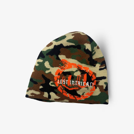 Lost Intricacy Beanie 'Full Circle Snake' Camo - SOLE SERIOUSS (2)