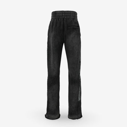 Lost Intricacy French Terry Flare Pants Black - SOLE SERIOUSS (3)