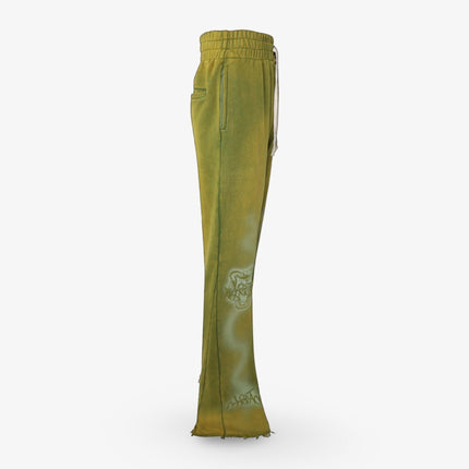 Lost Intricacy French Terry Flare Pants Green - SOLE SERIOUSS (2)