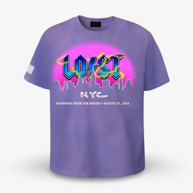 Lost Intricacy 'NYC Lightening' T-Shirt Lavender - SOLE SERIOUSS (1)