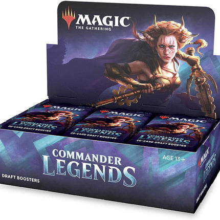 Magic: The Gathering TCG Commander Legends Draft Booster Box - SOLE SERIOUSS (1)