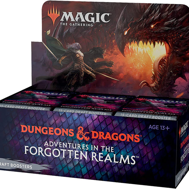 Magic: The Gathering TCG Dungeons & Dragons 'Adventures in the Forgotten Realms' Draft Booster Box - SOLE SERIOUSS (1)