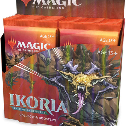 Magic: The Gathering TCG Ikoria 'Lair of Behemoths' Collector Booster Box - SOLE SERIOUSS (1)