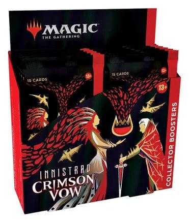 Magic: The Gathering TCG Innistrad 'Crimson Vow' Collector Booster Box - SOLE SERIOUSS (1)