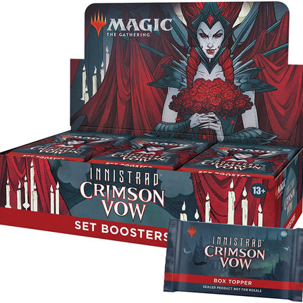 Magic: The Gathering TCG Innistrad 'Crimson Vow' Set Booster Box - SOLE SERIOUSS (1)