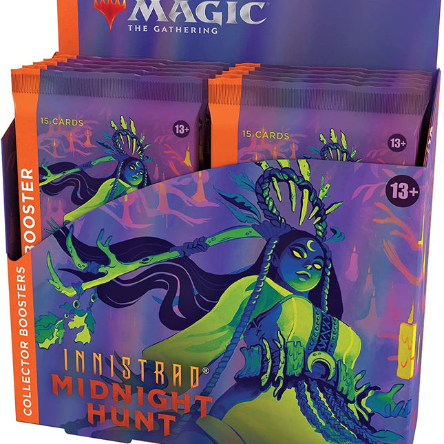 Magic: The Gathering TCG Innistrad 'Midnight Hunt' Collector Booster Box - SOLE SERIOUSS (1)