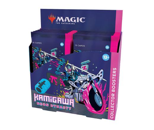Magic: The Gathering TCG Kamigawa 'Neon Dynasty' Collector Booster Box - SOLE SERIOUSS (1)