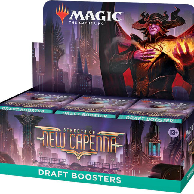Magic: The Gathering TCG Streets of New Capenna Draft Booster Box - SOLE SERIOUSS (1)