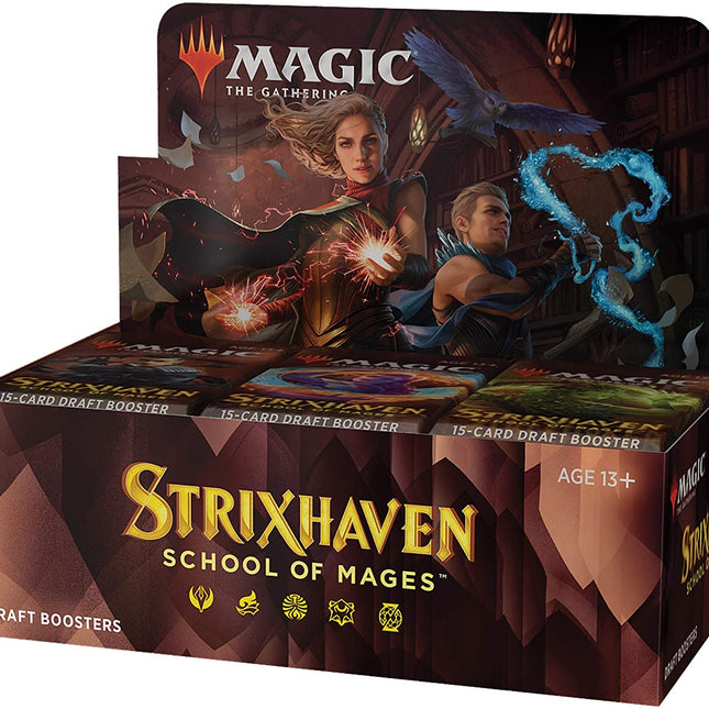 Magic: The Gathering TCG Strixhaven 'School of Mages' Draft Booster Box - SOLE SERIOUSS (1)