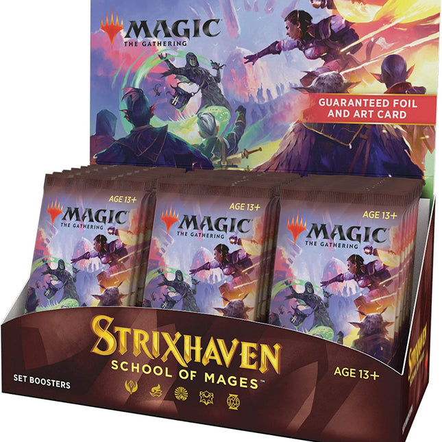 Magic: The Gathering TCG Strixhaven 'School of Mages' Set Booster Box - SOLE SERIOUSS (1)