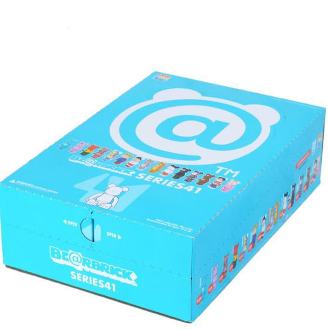 Medicom Toy 'Series 41' Bearbrick 100% Figures (Sealed Case of 24 Blind Boxes) - SOLE SERIOUSS (1)