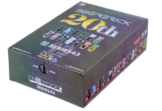Medicom Toy 'Series 43 20th Anniversary' Bearbrick 100% Figures (Sealed Case of 24 Blind Boxes) - SOLE SERIOUSS (1)
