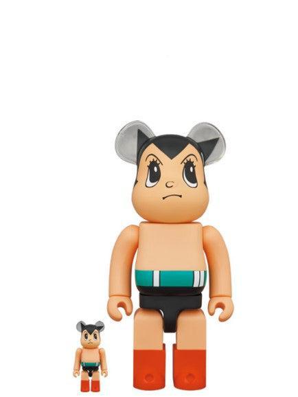 Medicom Toy x Astro Boy 'Brave Version' Bearbrick 100% & 400% Figures (Set of 2) - SOLE SERIOUSS (1)