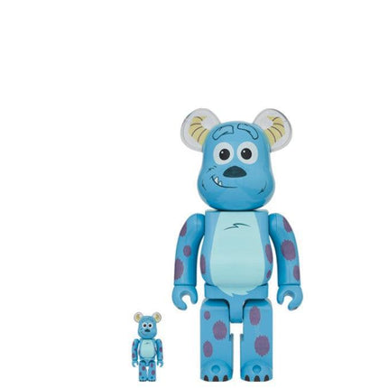 Medicom Toy x Disney x Pixar x Monsters, Inc. 'Sulley' Bearbrick 100% & 400% Figures (Set of 2) - SOLE SERIOUSS (1)