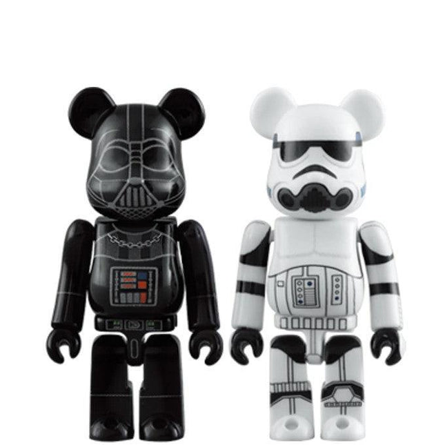 Medicom Toy x Disney x Star Wars 'Darth Vader & Stormtrooper' Bearbrick 100% Figures (Set of 2) - SOLE SERIOUSS (1)