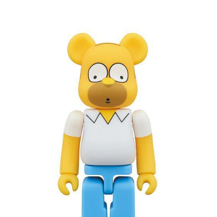 Medicom Toy x Fox x The Simpsons 'Homer Simpson' Bearbrick 100% Figure Yellow - SOLE SERIOUSS (1)