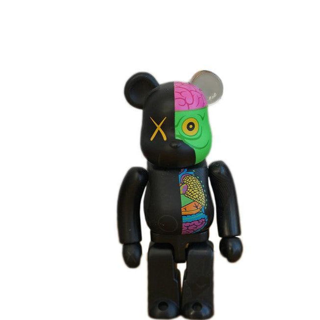 Medicom Toy x KAWS 'Dissected' Bearbrick 100% Figure Black - Atelier-lumieres Cheap Sneakers Sales Online (1)
